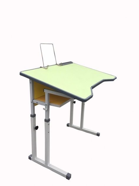 Стіл учнівський з поліуретановим покриттям крайків одномісна 700х500 KOMODO